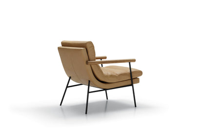 Bill lenestol skinn, en del av kategorien Lenestol - At Home Interiør