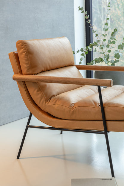 Bill lenestol skinn, en del av kategorien Lenestol - At Home Interiør