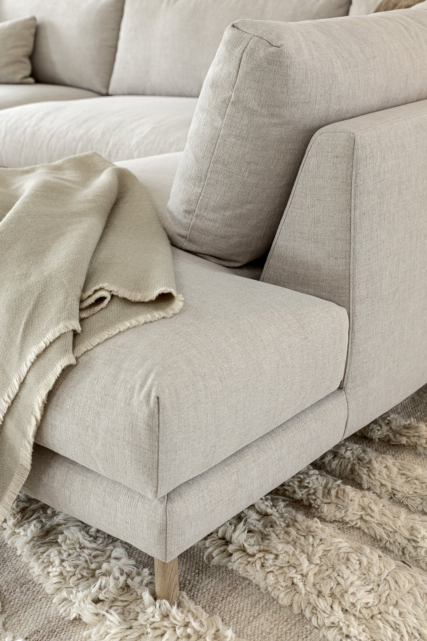 Billie romslig hjørnesofa med åpen ende, en del av kategorien Hjørnesofa - At Home Interiør