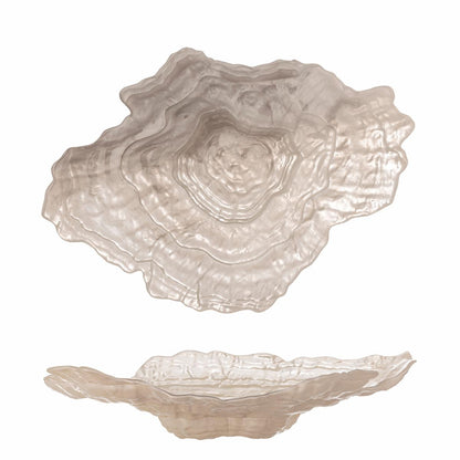 Aiku skål i naturfarget glass fra Bloomingville