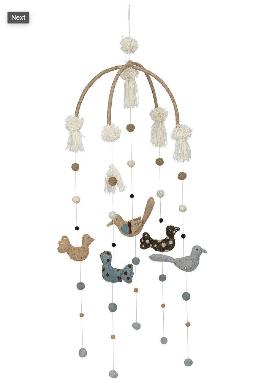 Bloomingville Uro/Mobile Baby Birdie, en del av kategorien Accessories - At Home Interiør