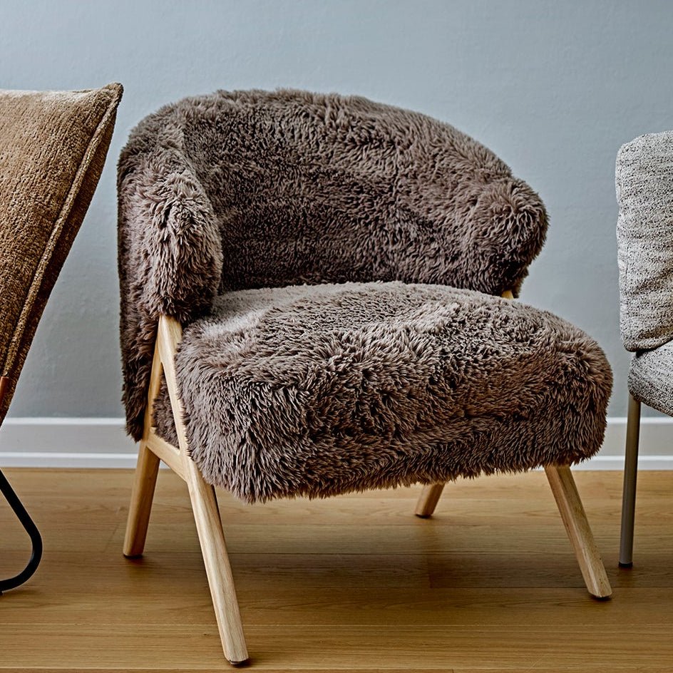 Camino loungestol Brun– med et trendy uttrykk i moderne stuemiljø – @HOME Oslo