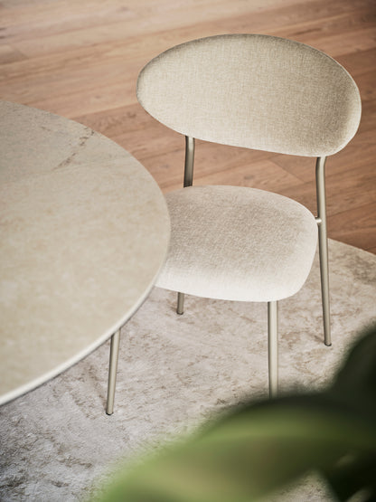 Tango rundt uttrekkbart spisebord 125–184,5 cm