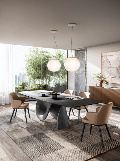 Foyer spisestuestol med arm, treben