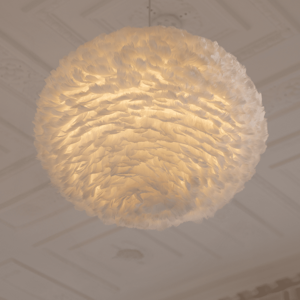 Eos lampeskjerm Hvit 7 størrelser, en del av kategorien Lampeskjerm - At Home Interiør