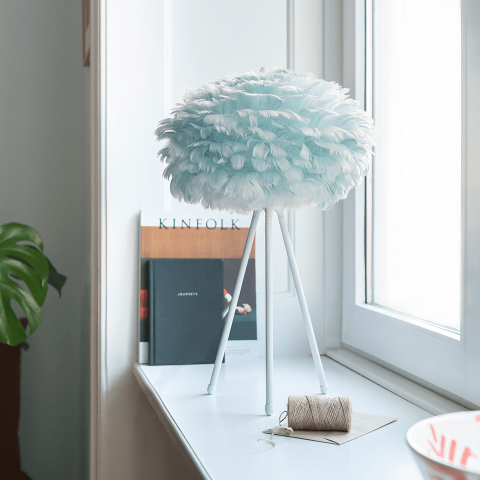 Eos lampeskjerm Lys blå 3 størrelser, en del av kategorien Lampeskjerm - At Home Interiør