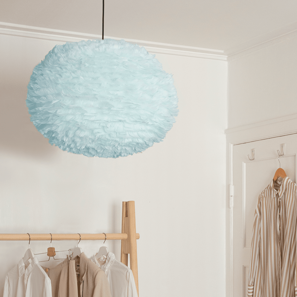 Eos lampeskjerm Lys blå 3 størrelser, en del av kategorien Lampeskjerm - At Home Interiør