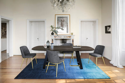 Foyer spisestuestol, metallben, en del av kategorien spisestuestol - At Home Interiør