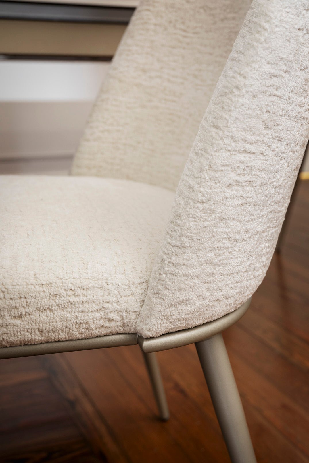 Foyer spisestuestol, metallben, en del av kategorien spisestuestol - At Home Interiør