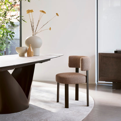 Glen spisestuestol med metallben, Nyhet, en del av kategorien spisestuestol - At Home Interiør