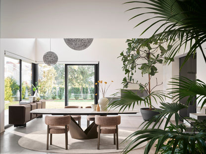 Glen spisestuestol med metallben, Nyhet, en del av kategorien spisestuestol - At Home Interiør