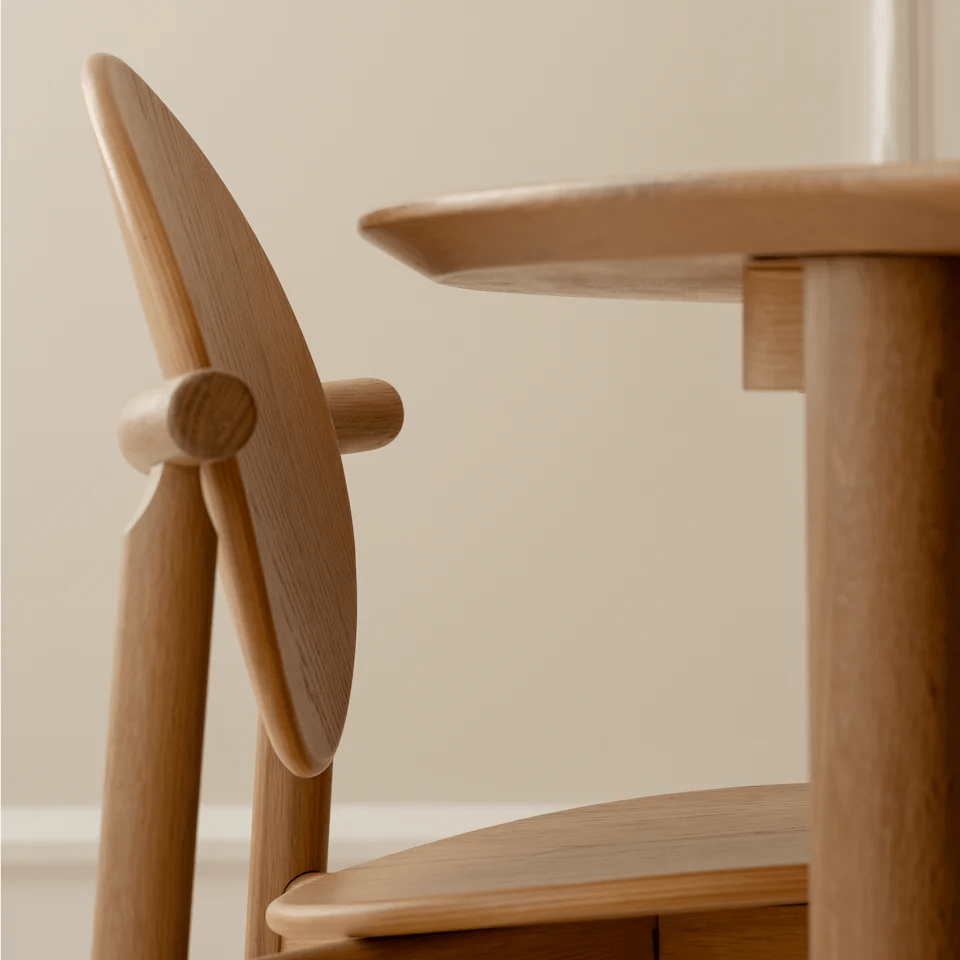 Heiko spisestol, japandi, en del av kategorien Lenestol - At Home Interiør