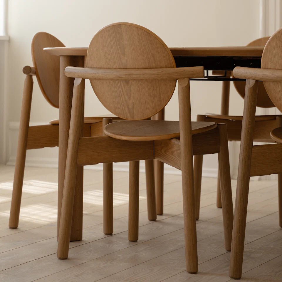 Heiko spisestol, japandi, en del av kategorien Lenestol - At Home Interiør