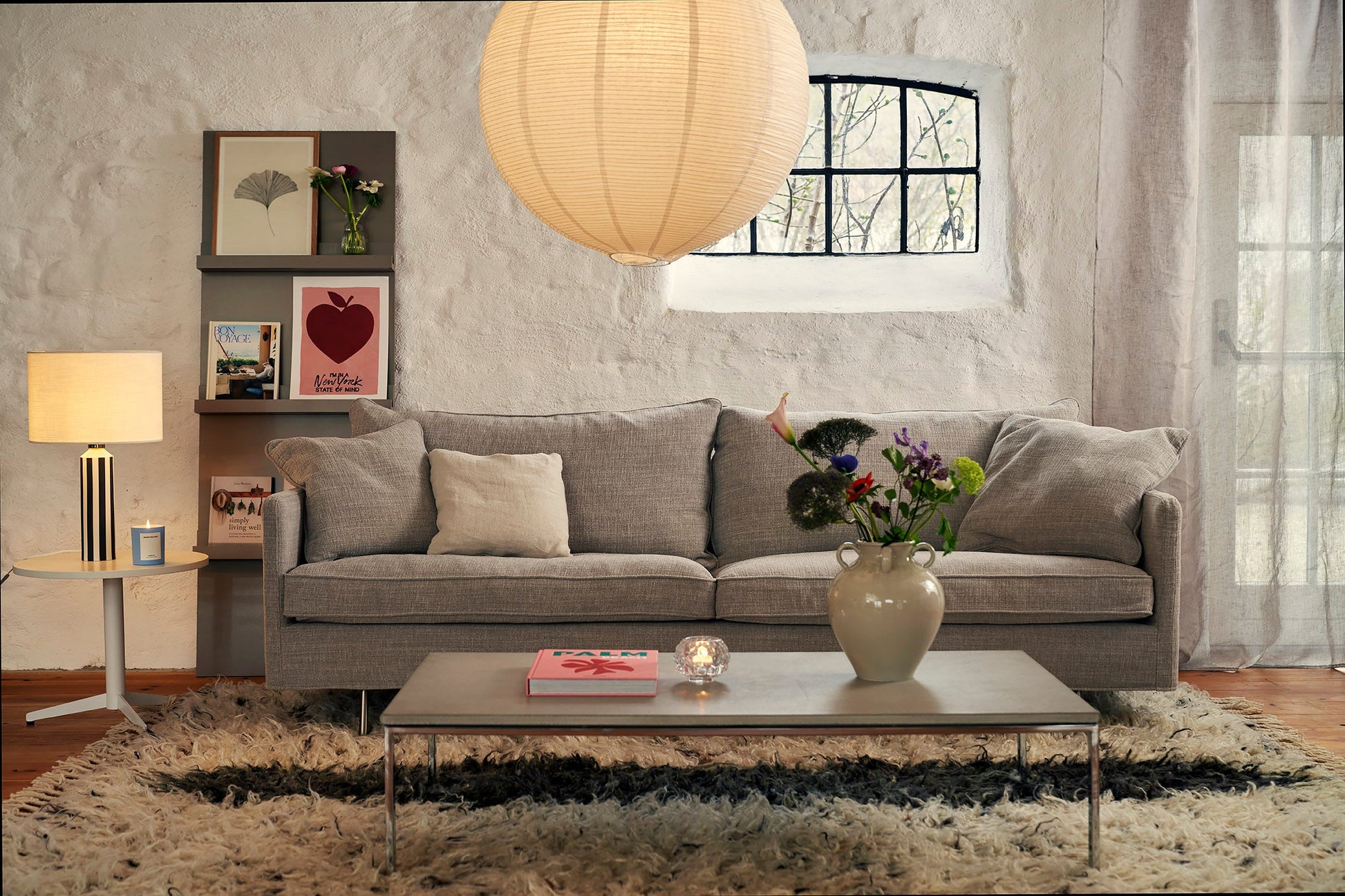 Julia 3-seter XL sofa i moderne stue – møbelfaghandel i Oslo