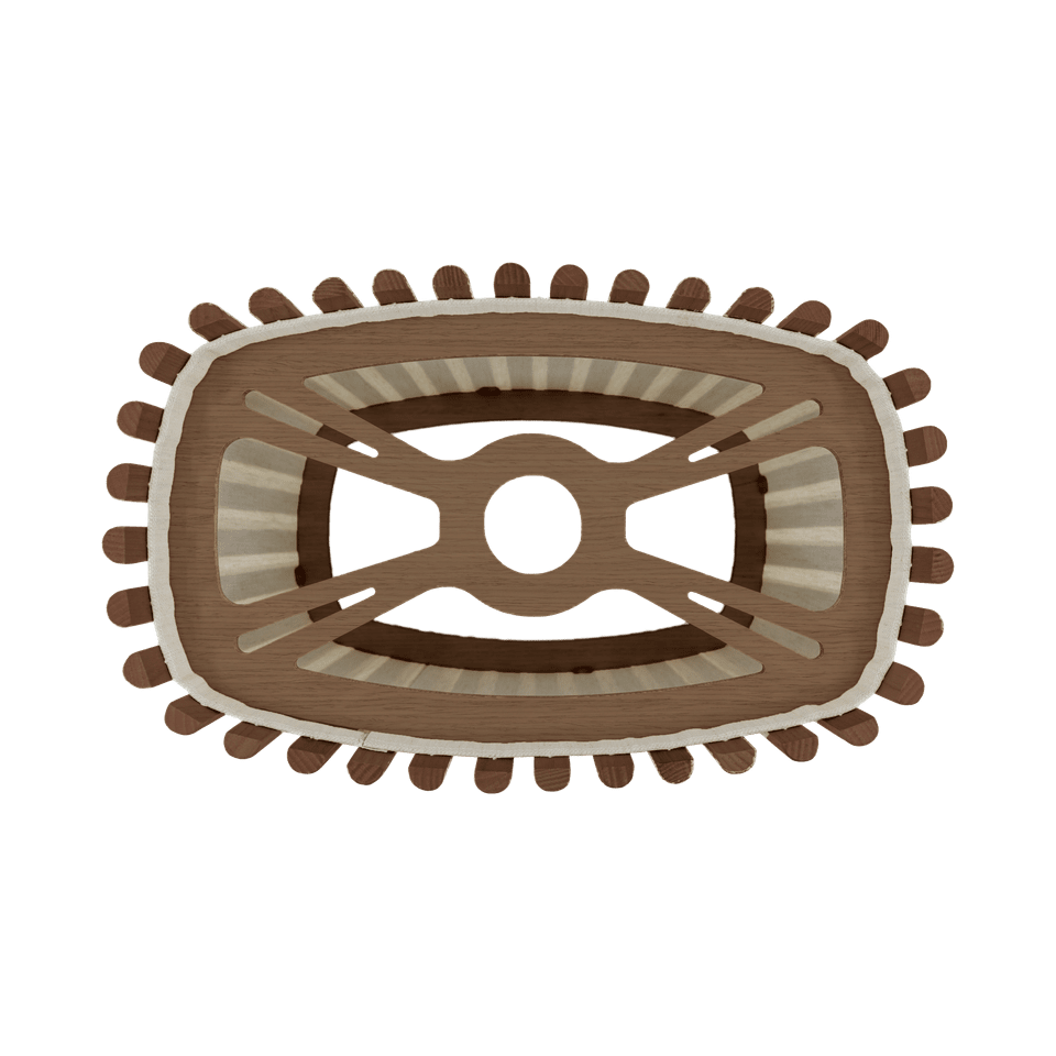 Komorebi Rektangel Lampeskjerm 2 Størrelser og 2 tre farger, en del av kategorien Lampeskjerm - At Home Interiør