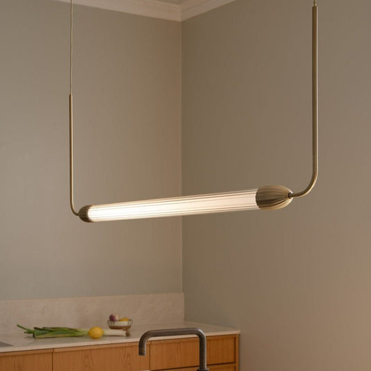 Lemon Squeeze pendel, brass/steel NYHET, en del av kategorien Vegglampe - At Home Interiør