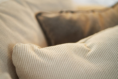 Lill 4 - seter sofa, LCV Kord natur, en del av kategorien 4 - seter - At Home Interiør