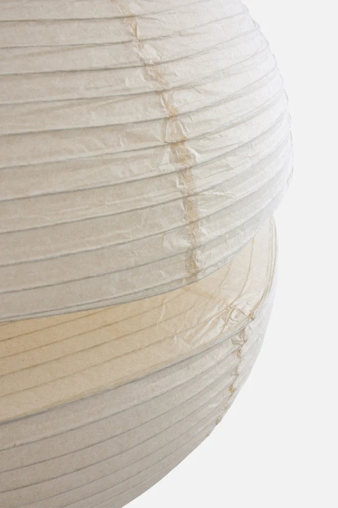 Mela lampeskjerm i beige rispapir – 60 og 80 cm