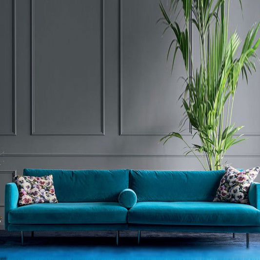 Mies sofa 4 seter med diagonal lounge, en del av kategorien 4 - seter - At Home Interiør