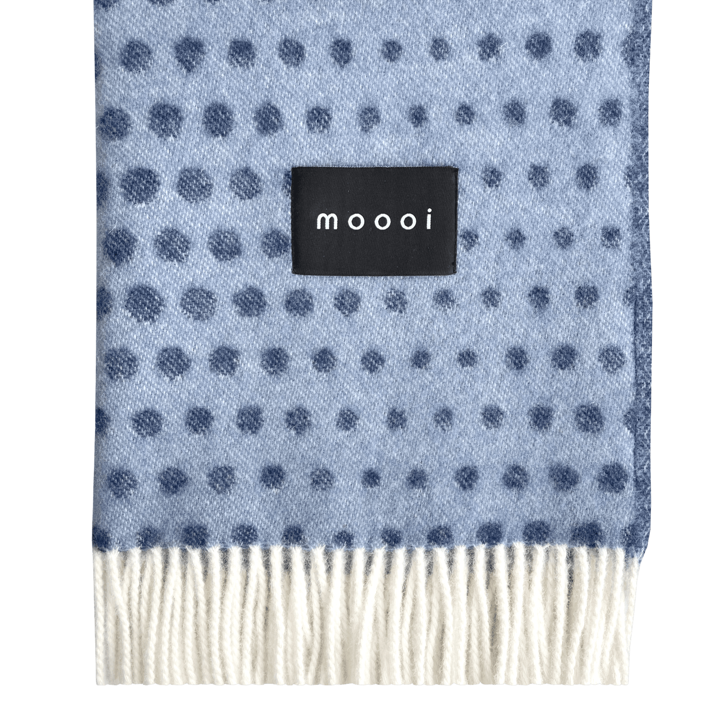 Moooi Blooming Seadragon Ullpledd_Denim Navy, en del av kategorien Pledd - At Home Interiør