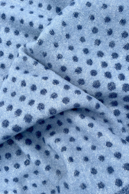 Moooi Blooming Seadragon Ullpledd_Denim Navy, en del av kategorien Pledd - At Home Interiør