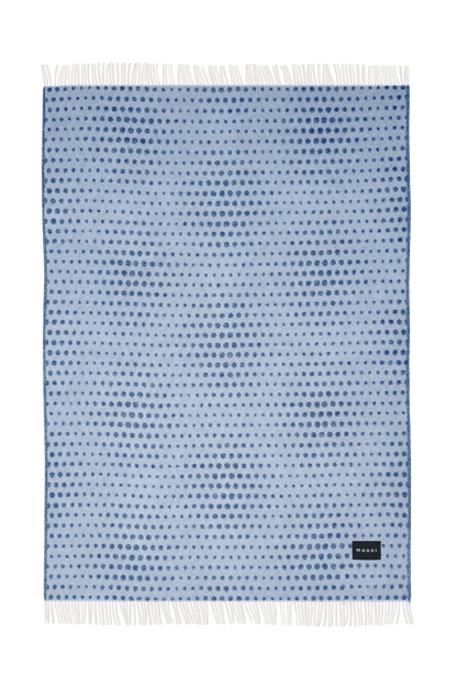 Moooi Blooming Seadragon Ullpledd_Denim Navy, en del av kategorien Pledd - At Home Interiør