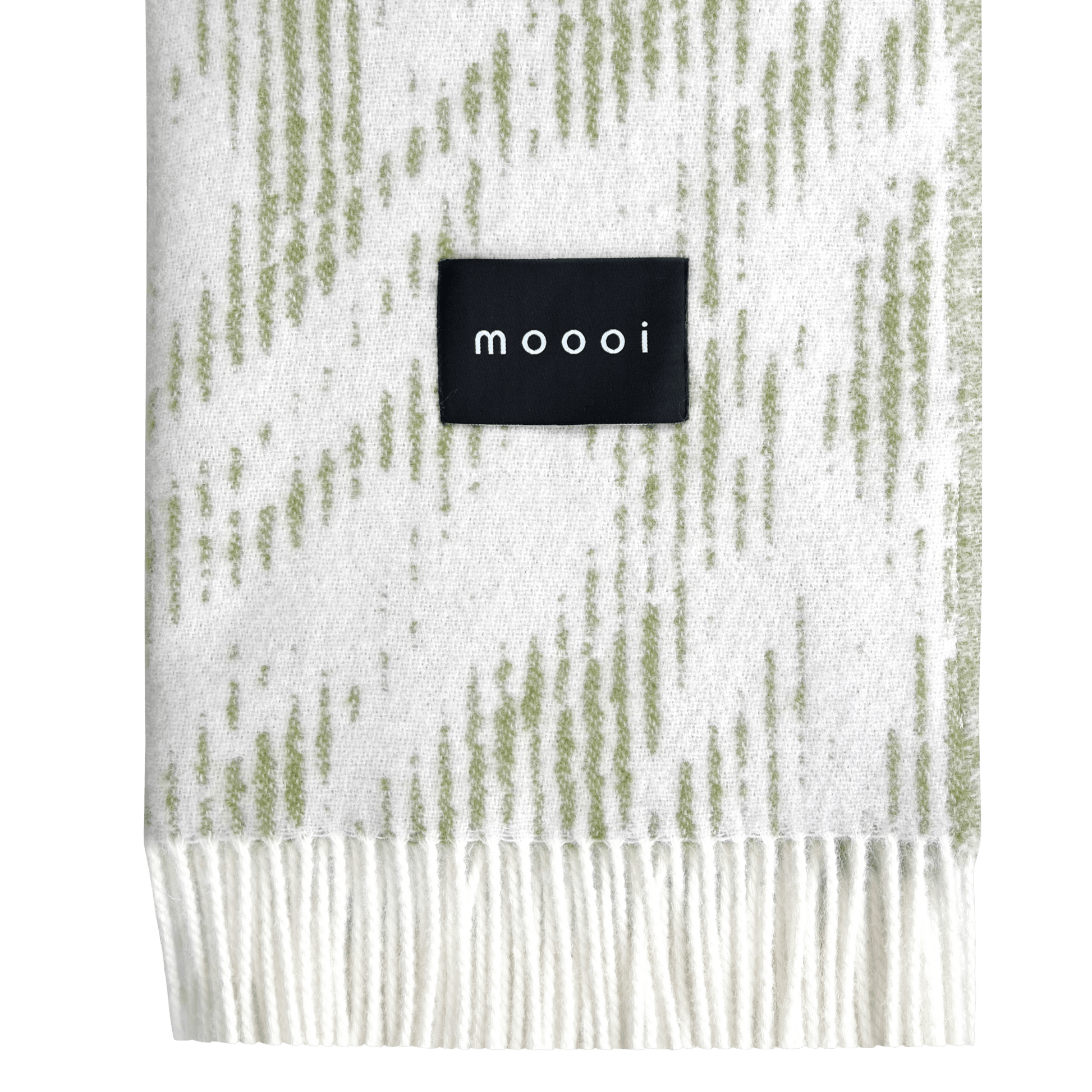 Moooi Blushing Sloth Olive cream Ullpledd, en del av kategorien Pledd - At Home Interiør