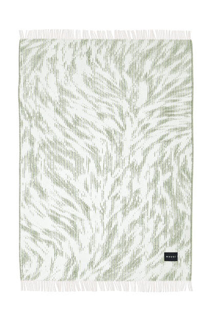 Moooi Blushing Sloth Olive cream Ullpledd, en del av kategorien Pledd - At Home Interiør