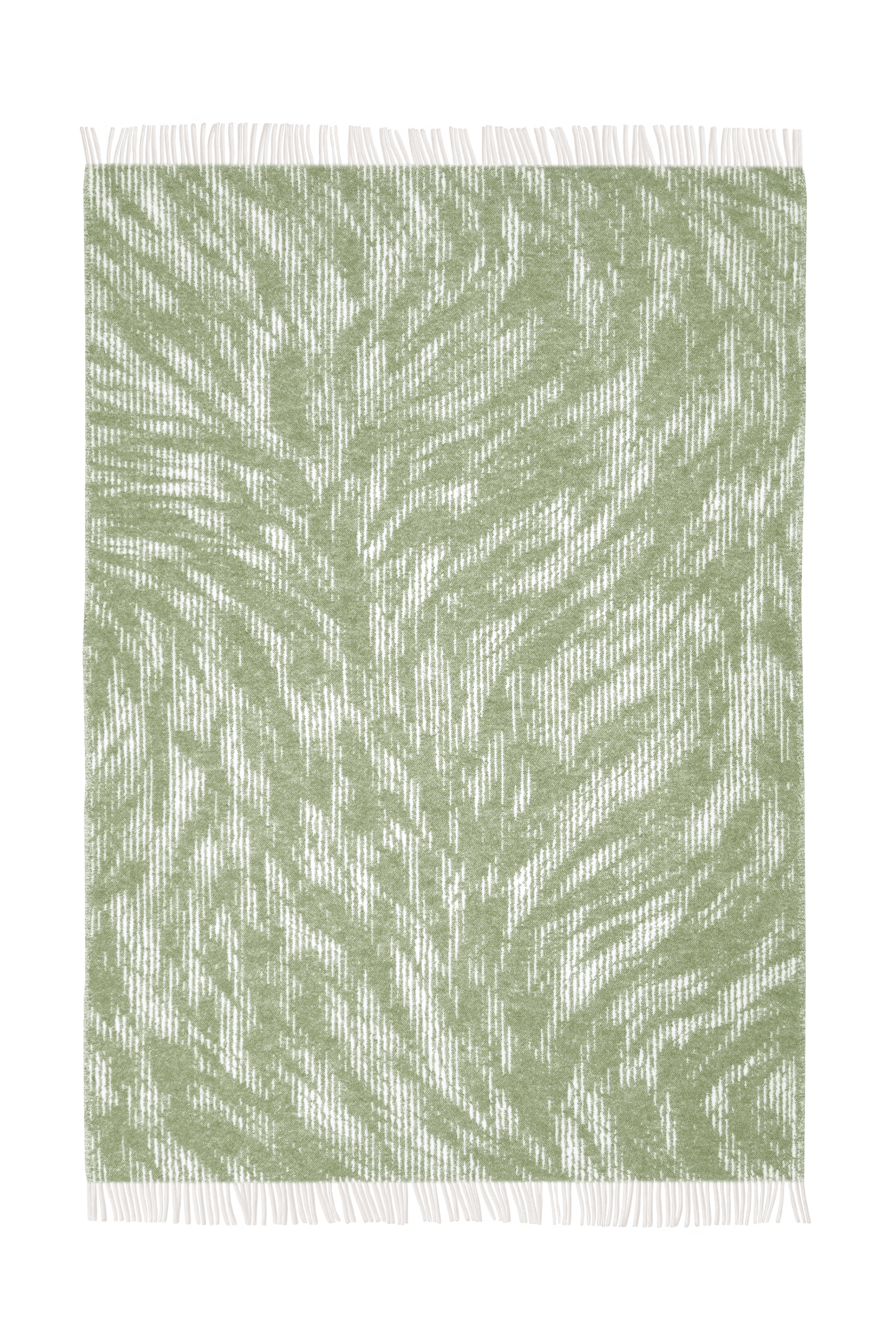 Moooi Blushing Sloth Olive cream Ullpledd, en del av kategorien Pledd - At Home Interiør