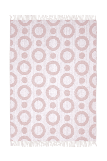 Moooi Umbrella Squid Ullpledd Dusty Pink, en del av kategorien Pledd - At Home Interiør