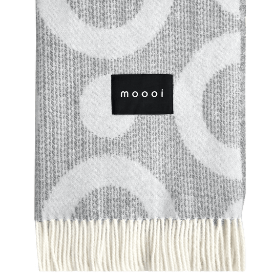 Moooi Umbrella Squid Ullpledd Stone, en del av kategorien Pledd - At Home Interiør