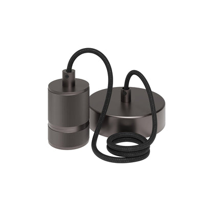 Pendeloppheng, E27 gun metal grey, en del av kategorien Taklampe - At Home Interiør