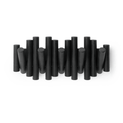 Picket knaggrekke sort– funksjonelt design som også er veggkunst, en del av kategorien - At Home Interiør