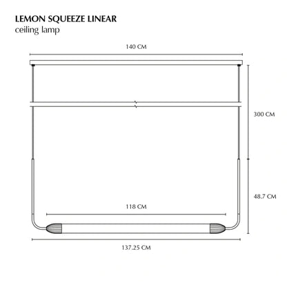 Lemon Squeeze pendel, brass/steel NYHET