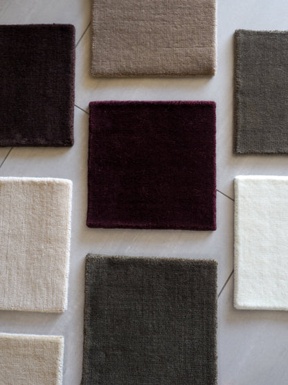 Quiet Luxury solid wool, gulvteppe Offwhite, flere størrelser, en del av kategorien - At Home Interiør