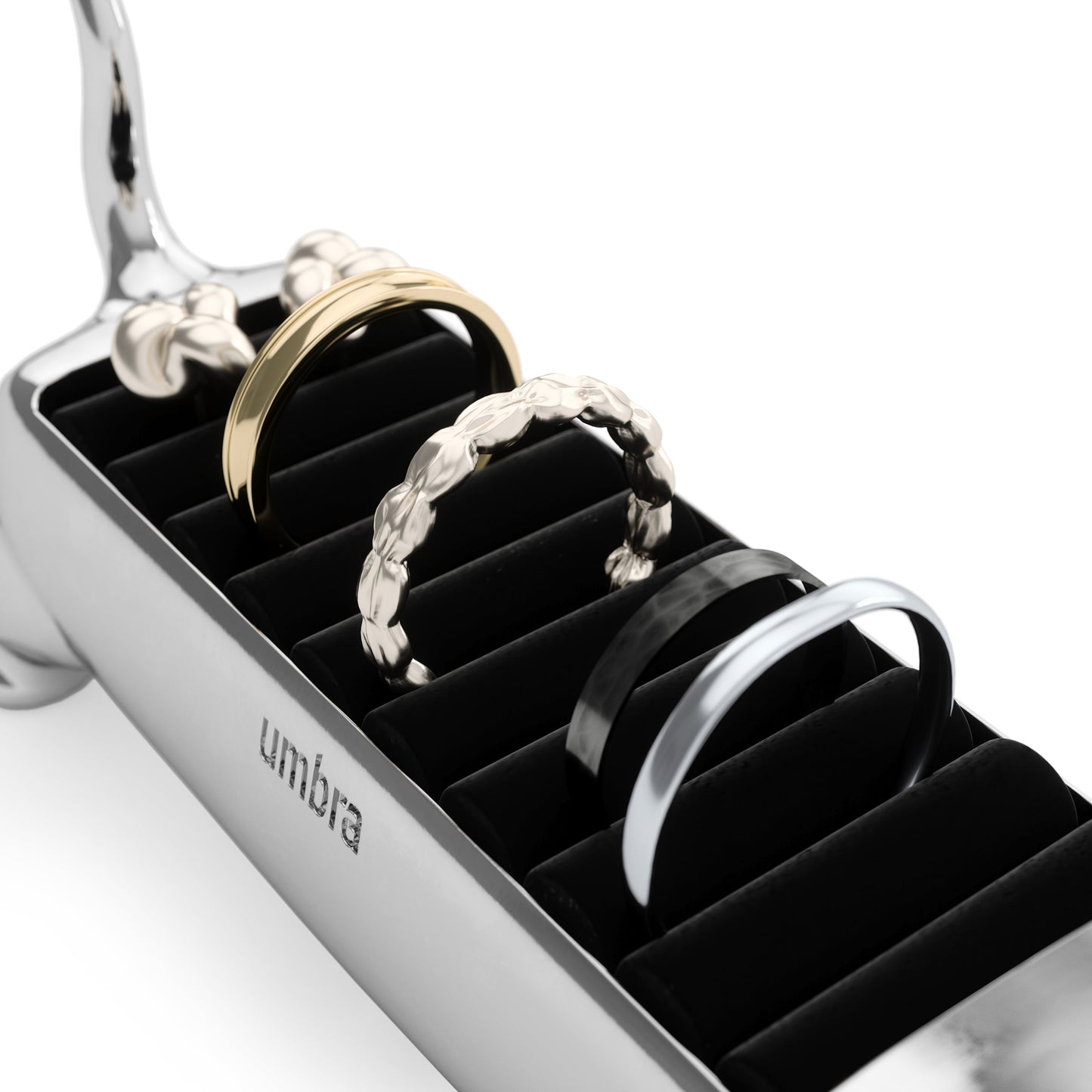 Ringholder Alicat chrome, en del av kategorien - At Home Interiør