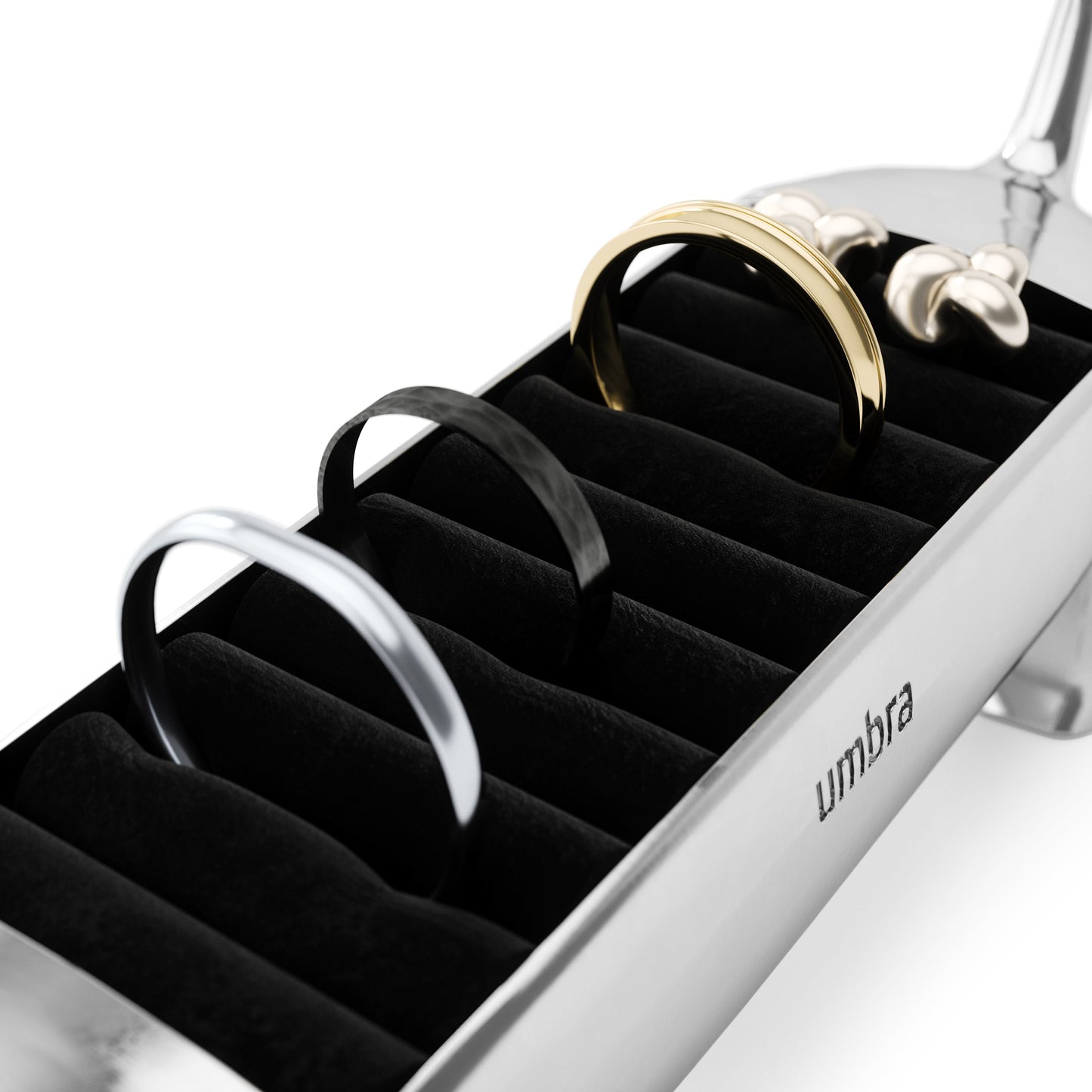 Ringholder Dachsie chrome, en del av kategorien - At Home Interiør