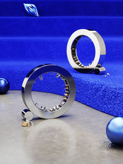 Ringholder FERRIS Chrome, en del av kategorien - At Home Interiør