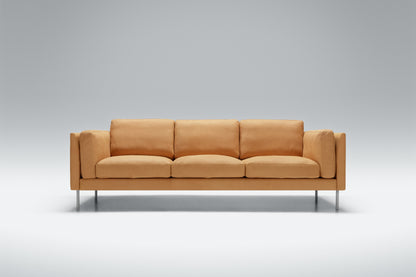 Sigge 3,5 seter sofa, Anilin skinn, en del av kategorien 4 - seter - At Home Interiør
