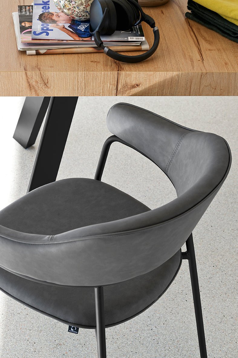 Signorina spisestuestol med armlene, en del av kategorien Spisestuestol - At Home Interiør