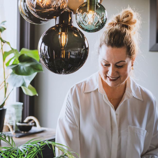 Skumring Krystallkuler 3 stk, en del av kategorien Taklampe - At Home Interiør