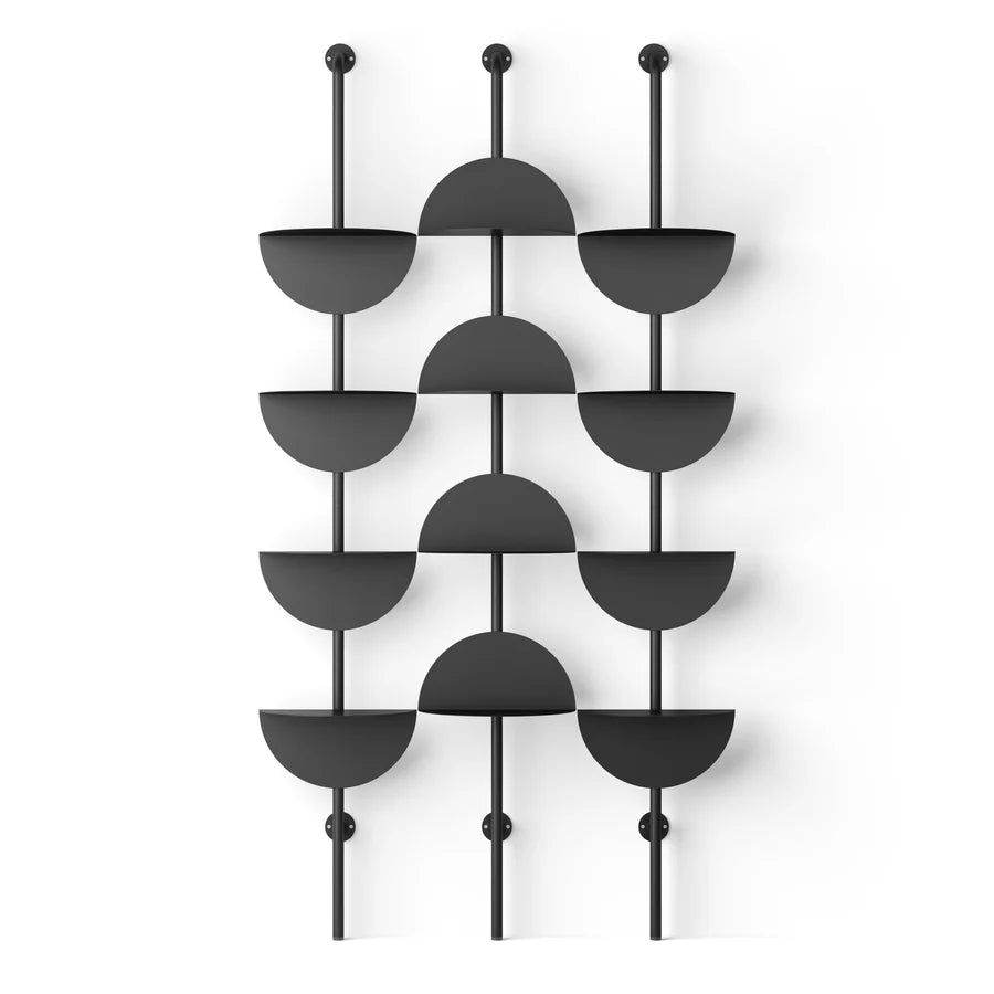 Solis vegghylle, sort eller sand, en del av kategorien - At Home Interiør