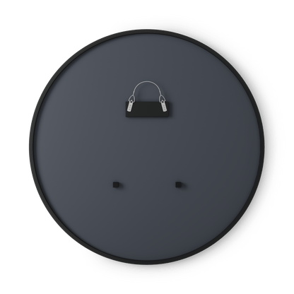 Speil HUB 90 BLACK, en del av kategorien Speil - At Home Interiør