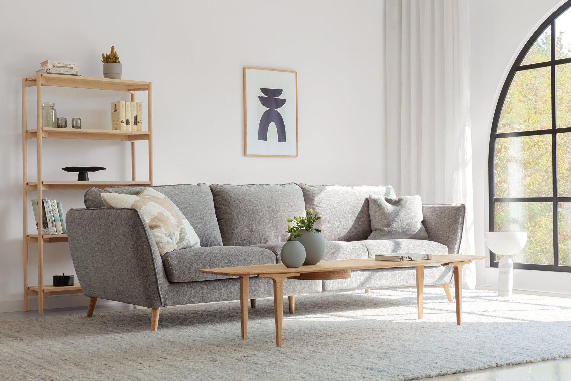 Stella 3,5 seter sofa, flere tekstilvalg., en del av kategorien Modulsofa - At Home Interiør