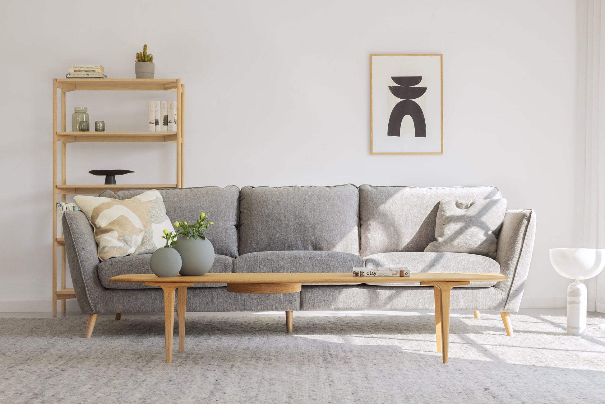 Stella 3,5 seter sofa, flere tekstilvalg., en del av kategorien Modulsofa - At Home Interiør