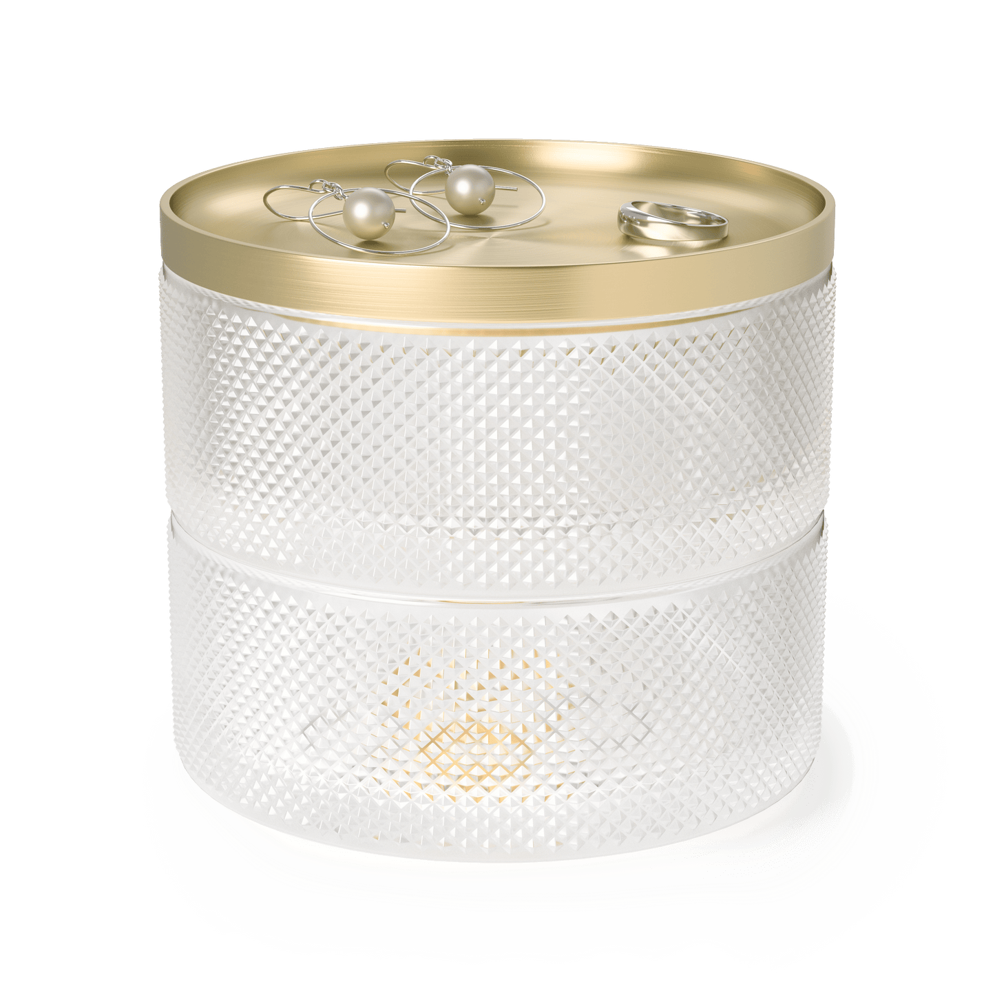 Tesora smykkeskrin glass, en del av kategorien Småsaker - At Home Interiør