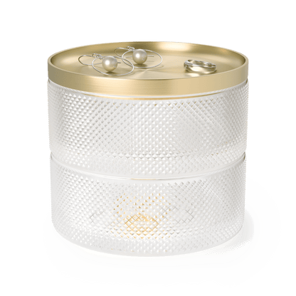 Tesora smykkeskrin glass, en del av kategorien Småsaker - At Home Interiør