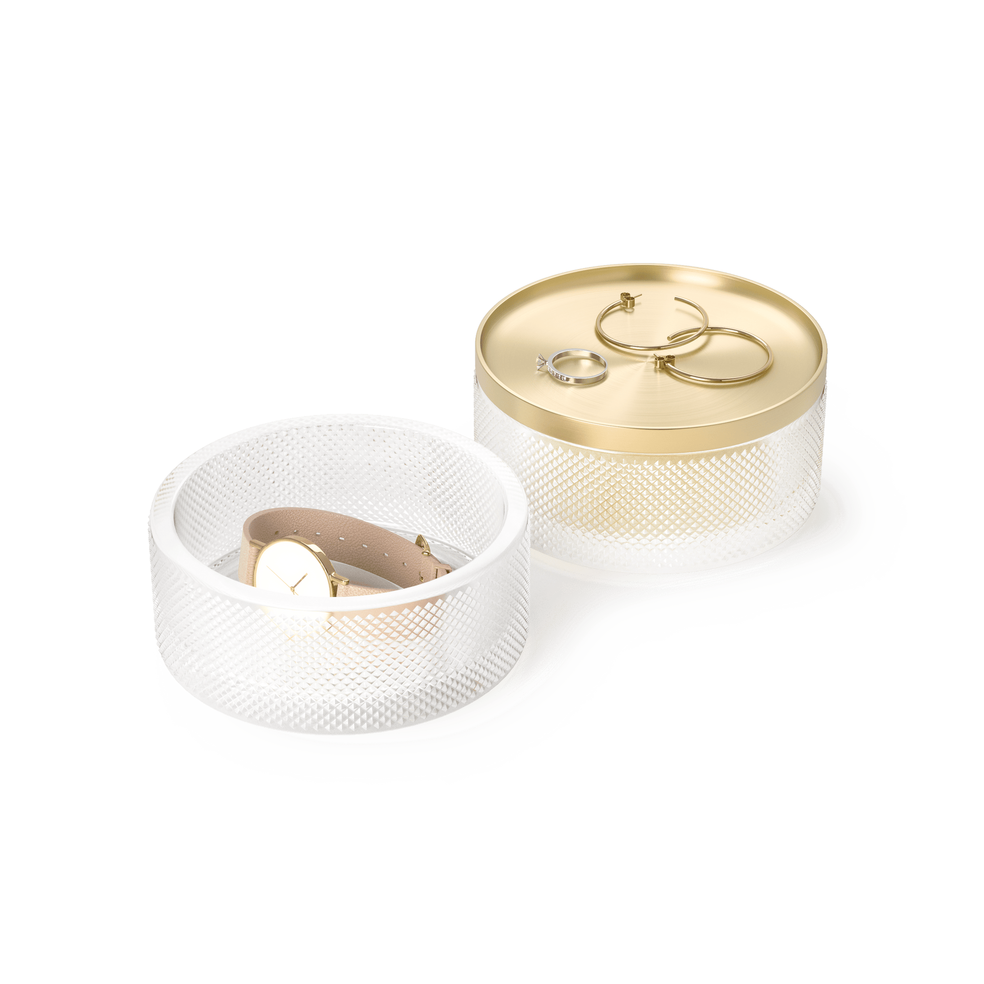 Tesora smykkeskrin glass, en del av kategorien Småsaker - At Home Interiør