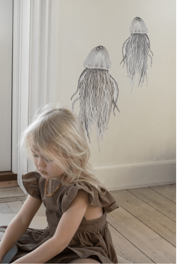That's Mine Wallsticker Jellyfish, en del av kategorien Wallstickers - At Home Interiør