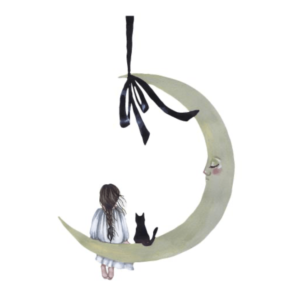 That's Mine Wallsticker Moonlight, en del av kategorien Wallstickers - At Home Interiør